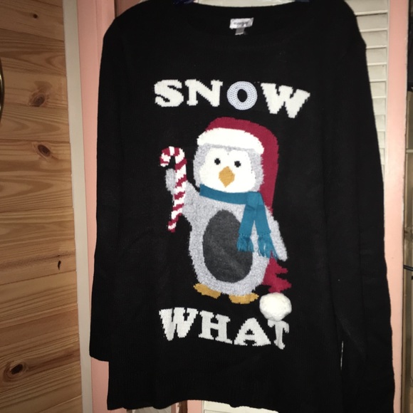 Sz 18-20 NWT Avenue Penguin Sweater - Picture 1 of 3